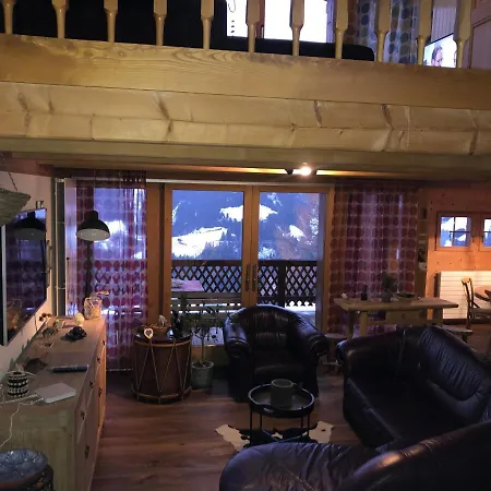Chalet Les Flats Face Au Dents Du Midi بيت للعطل
